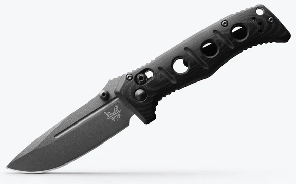 Benchmade 273GY-1 Mini Adamas® | Black G10 | Drop-point