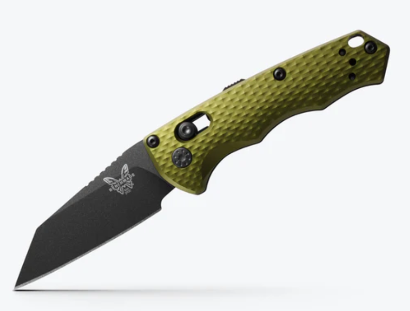 Benchmade 2900BK-2 Auto Immunity™ | Woodland Green Aluminum | Wharncliffe