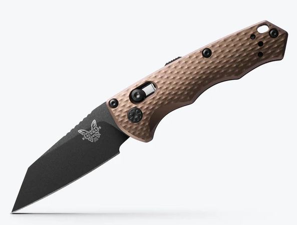 Benchmade 2900BK-1 Auto Immunity™ | Flat Dark Earth Aluminum | Wharncliffe