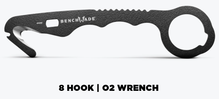 Benchmade 8 BLKWMED - 8 Hook | O2 Wrench